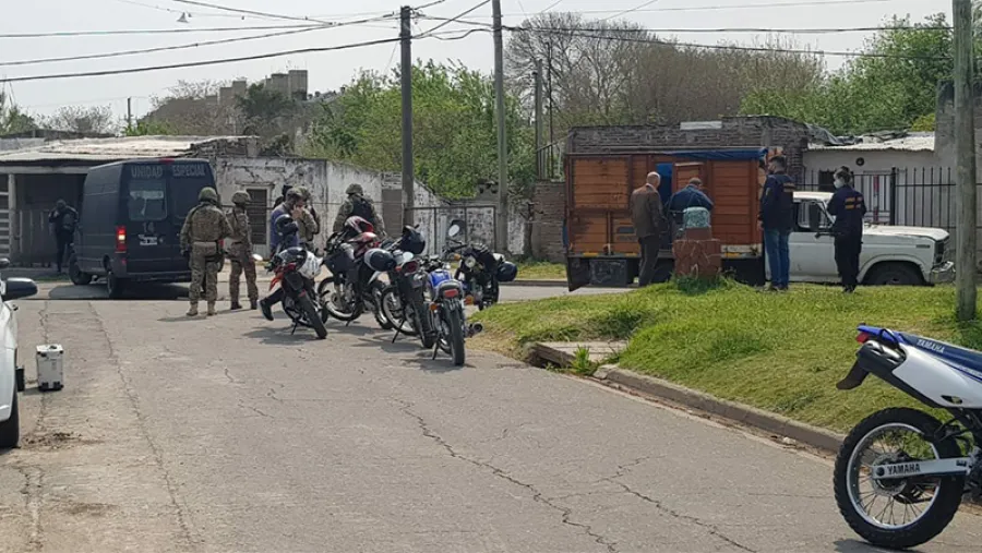 Operativo y detención.