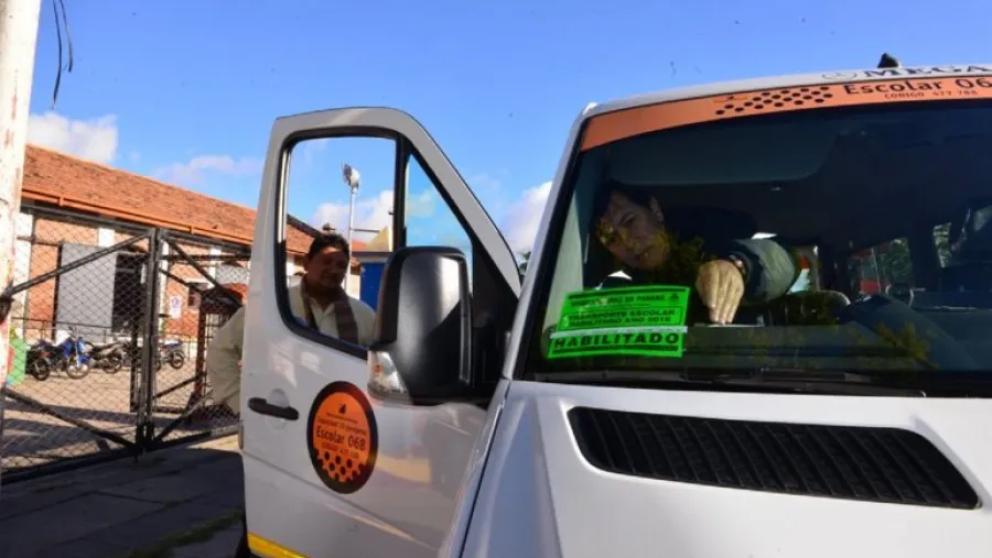 Transporte escolar.