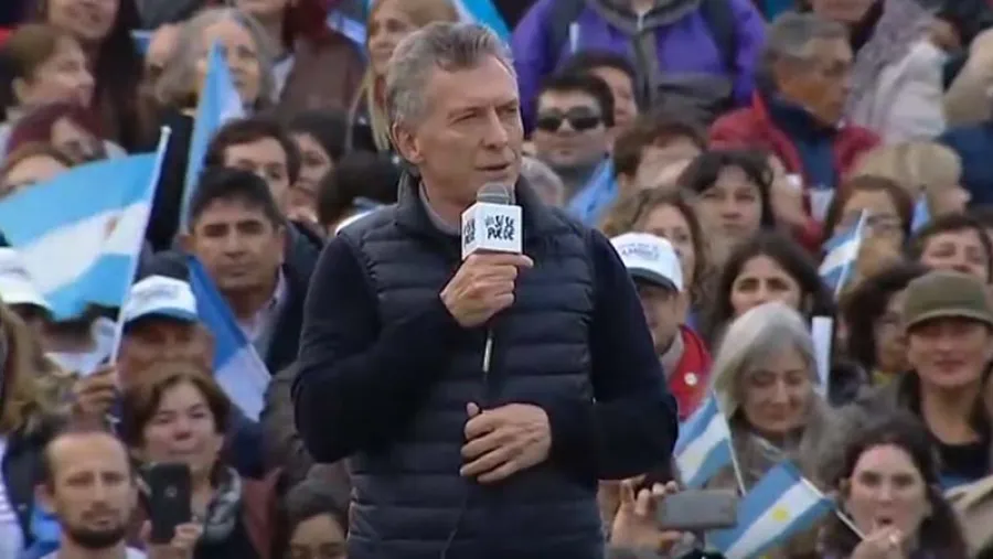 Macri en Paraná. Macri en Paraná.