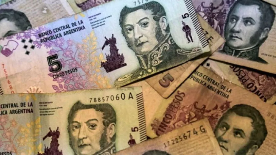 Billete de 5 pesos