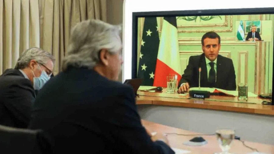 Fernández - Macron.