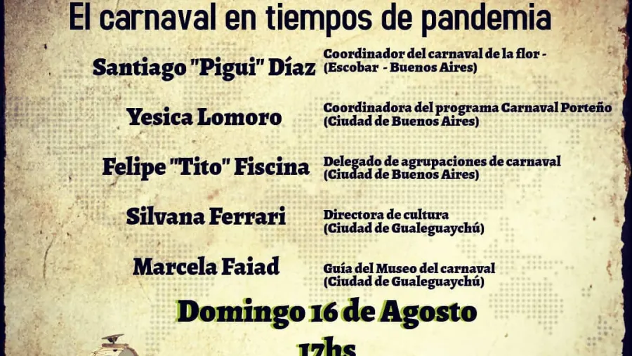 ciclo “Reflexiones de Carnaval" ciclo “Reflexiones de Carnaval"