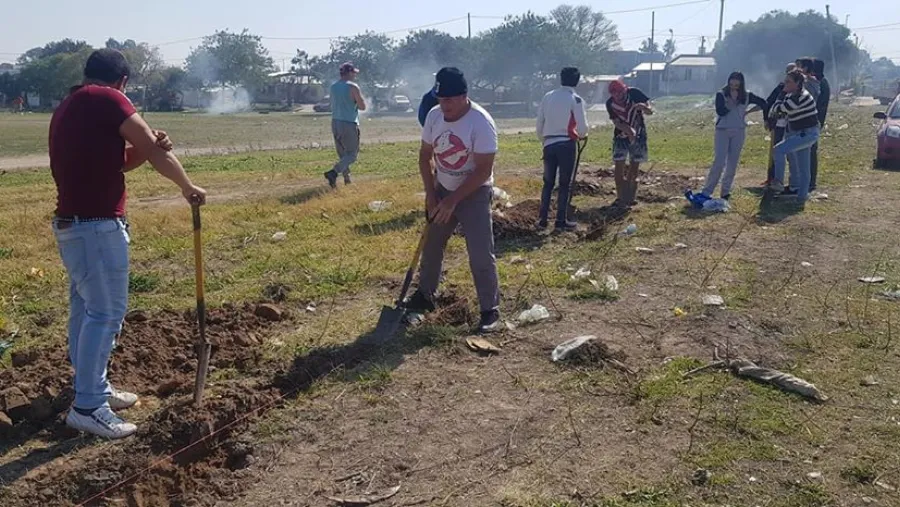 Ciclón del Sur inició las obras para cerrar su predio