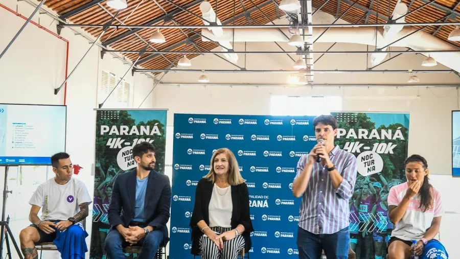 Presentaron la tercera Carrera Nocturna Ciudad de Paraná Presentaron la tercera Carrera Nocturna Ciudad de Paraná