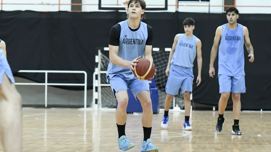 Básquet: el entrerriano Joaquín Folmer Gassmann buscará su lugar en la Americup U18