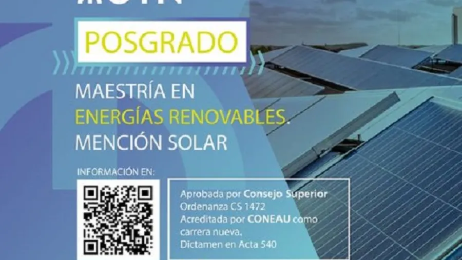 Maestría en Energías Renovables Maestría en Energías Renovables
