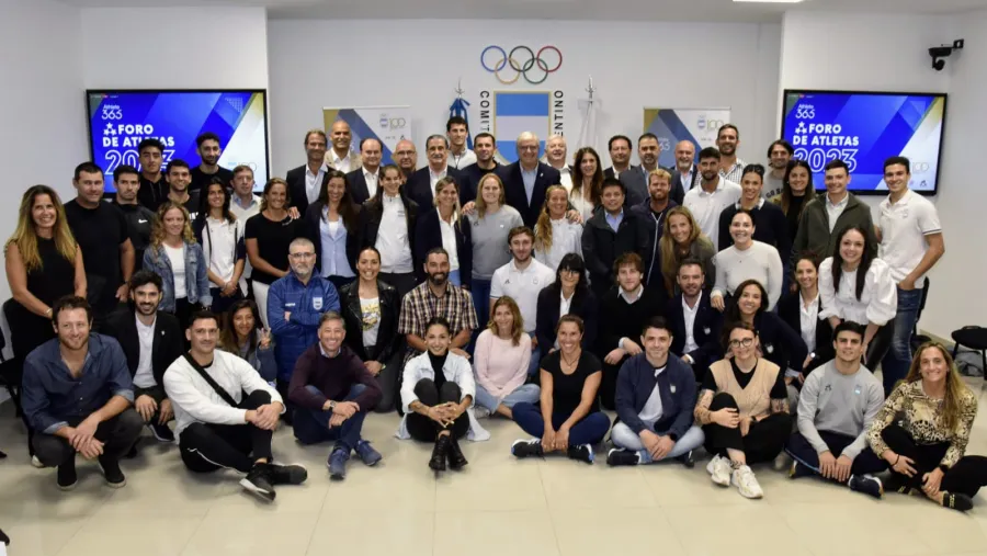 Entrerrianos participaron del tercer Foro de Atletas en el Comité Olímpico Argentino
