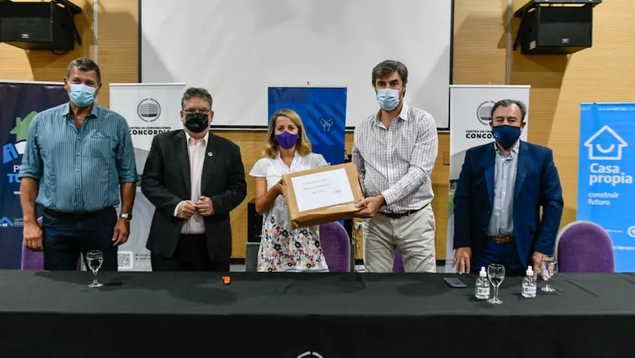 Licitaron 308 viviendas para Concordia con fondos nacionales