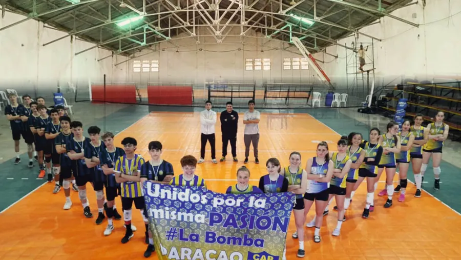 Vóley: cuatro categorías formativas de Paracao se consagraron campeonas provinciales