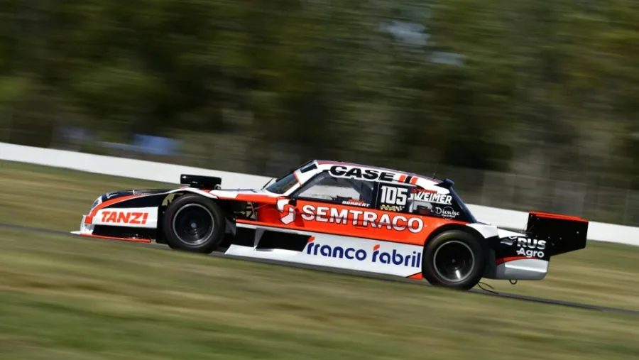 El entrerriano Manuel Borgert marcó el ritmo de los ensayos del TC Pista Mouras