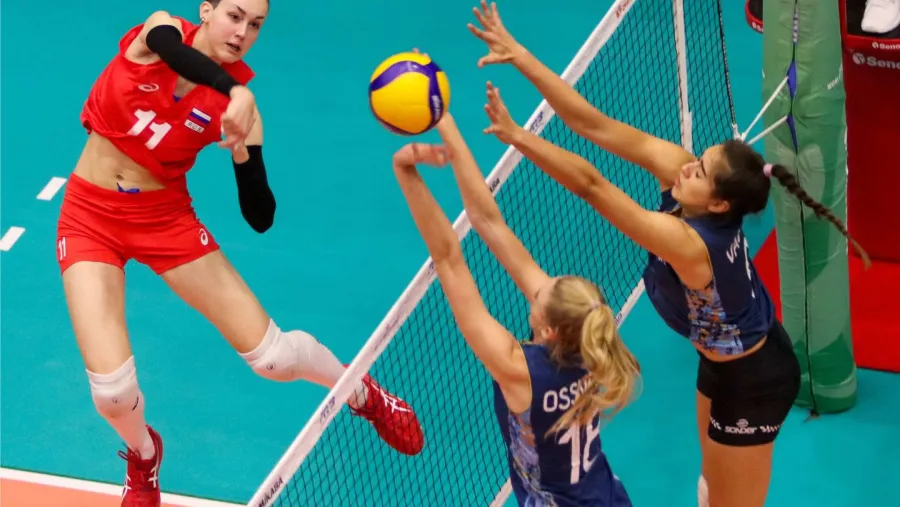 Vóley: con presencia entrerriana, “Las Panteritas” cayeron a manos de Rusia