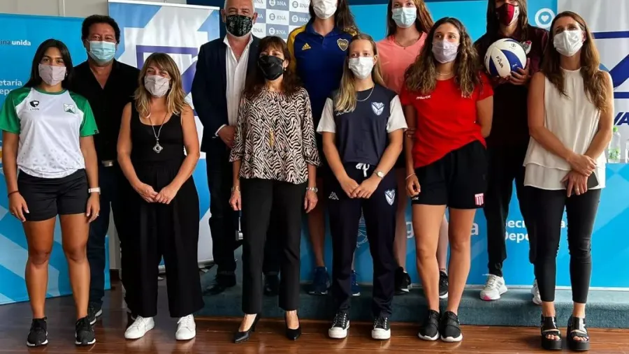 Presentaron la Liga Femenina de Vóley que desde el viernes disputará San José