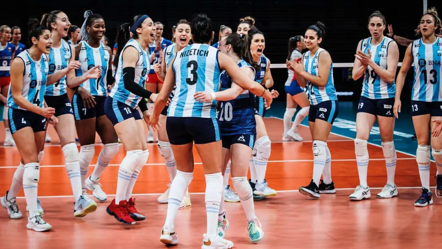 Vóley: “Las Panteras” lograron una victoria clave ante República Checa