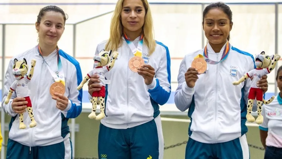 La paranaense Milagros Sanabria sumó un bronce desde el ciclismo en los Juegos Odesur