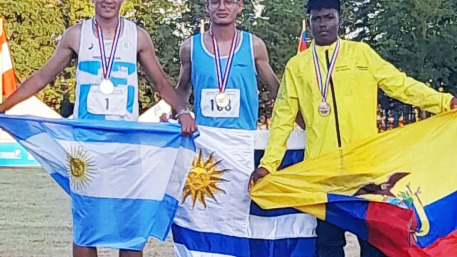 Dos atletas entrerrianos, medallistas en el inicio de los Juegos Sudamericanos Escolares