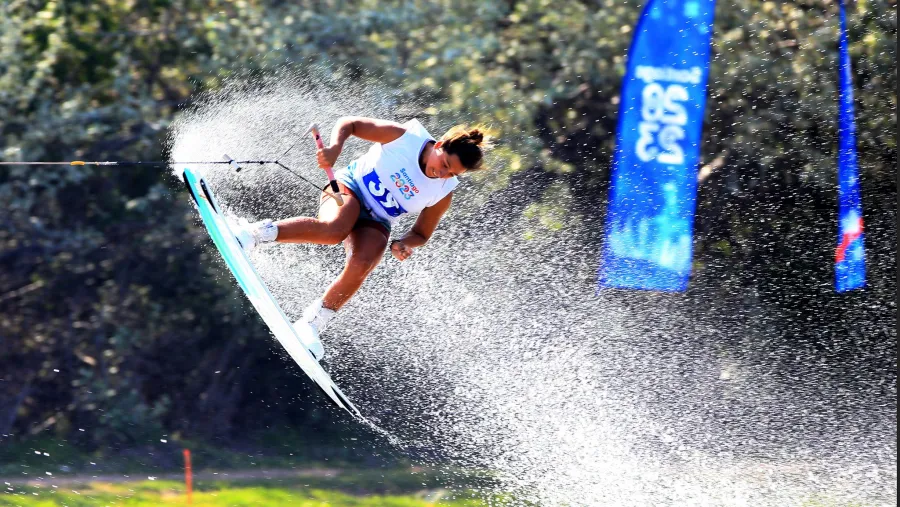 Eugenia De Armas logró el primer oro para Argentina en Santiago 2023 Eugenia De Armas logró el primer oro para Argentina en Santiago 2023