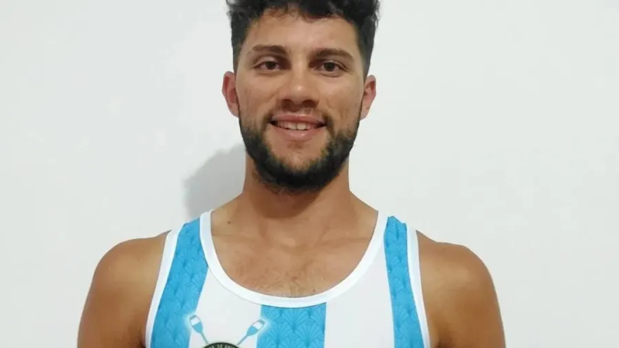 Remo: el paranaense Luciano Moreira, subcampeón sudamericano en Brasil Remo: el paranaense Luciano Moreira, subcampeón sudamericano en Brasil