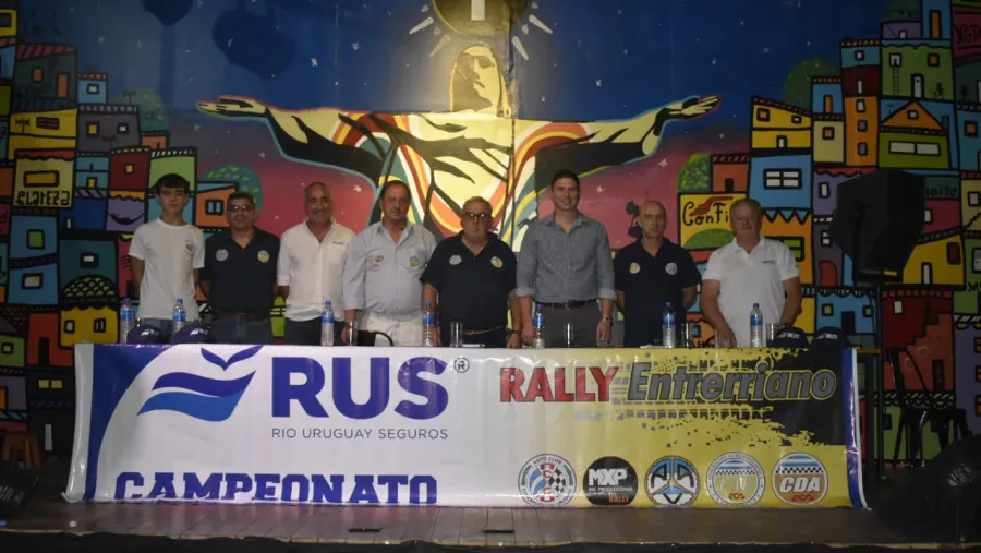 El Rally Entrerriano presentó su temporada 2024