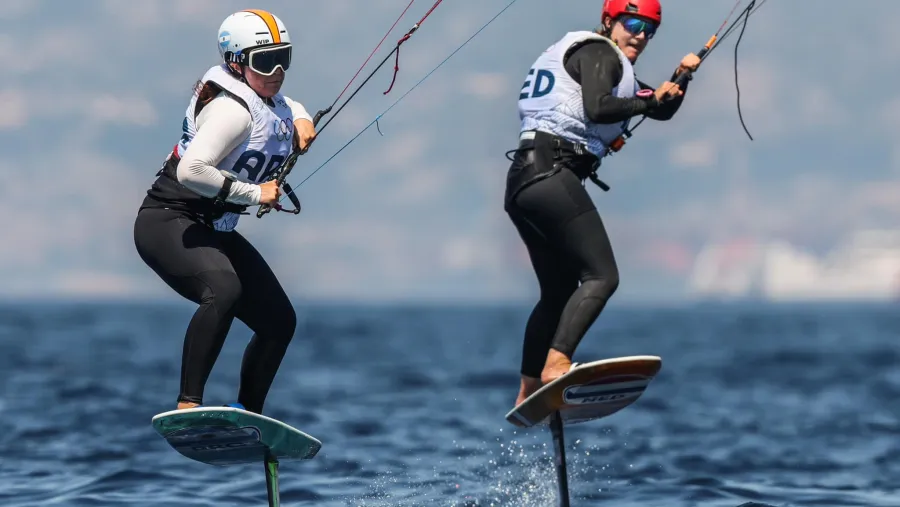 Por falta de viento, culminó el kite surf de París 2024 para Catalina Turienzo
