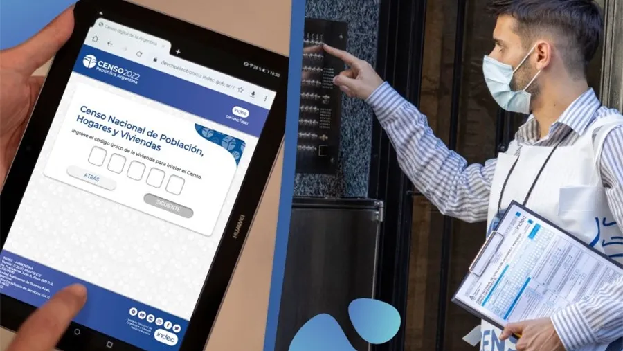 Se calcula que serán censados 15 millones de hogares y un total aproximado de 45 millones de personas.