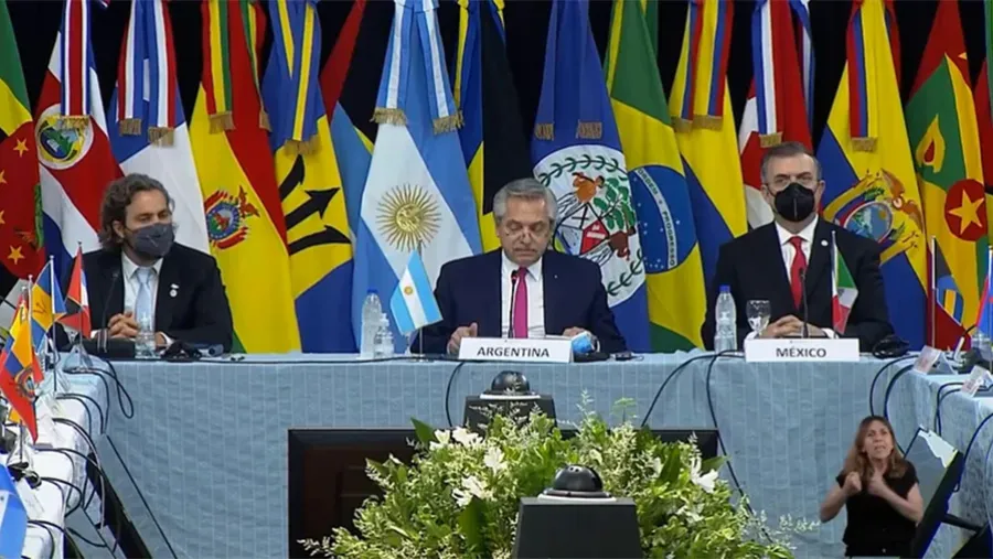 Alberto Fernández en la CELAC.