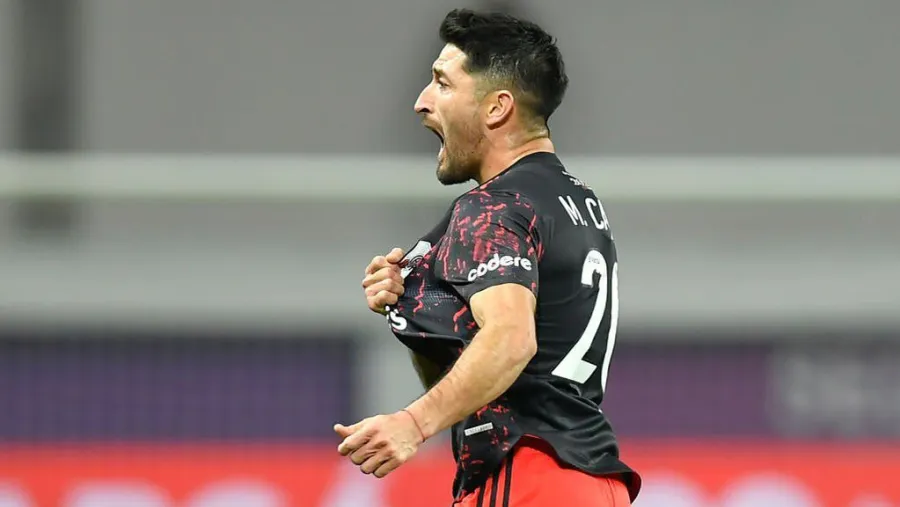 El entrerriano Milton Casco está a un partido de igualar el récord de Leonardo Ponzio El entrerriano Milton Casco está a un partido de igualar el récord de Leonardo Ponzio