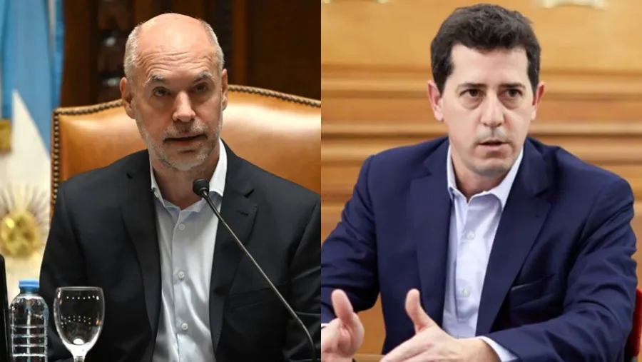 Rodríguez Larreta y Wado de Pedro