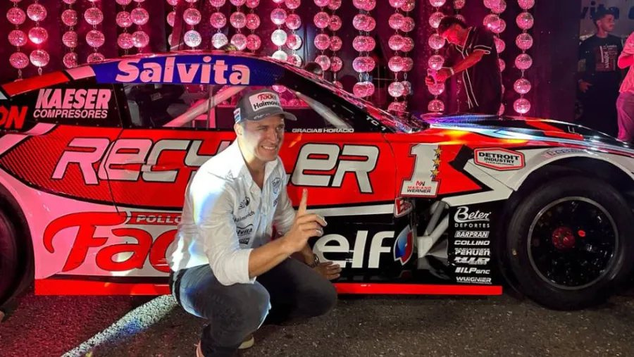 Rumbo al TC, el paranaense Mariano Werner presentó su auto para defender la corona