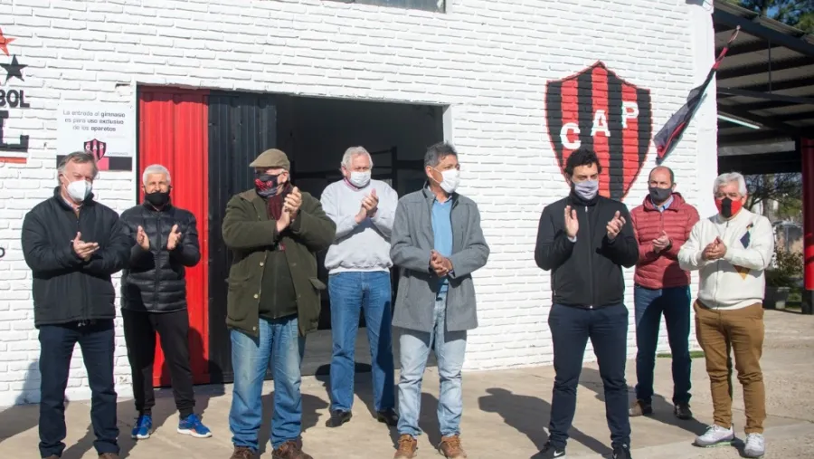 Patronato presentó obras en el Predio La Capillita Patronato presentó obras en el Predio La Capillita