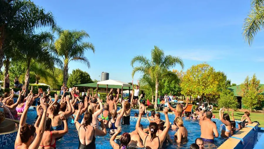 Las termas de San José fueron uno de los atractivos de Semana Santa Las termas de San José fueron uno de los atractivos de Semana Santa