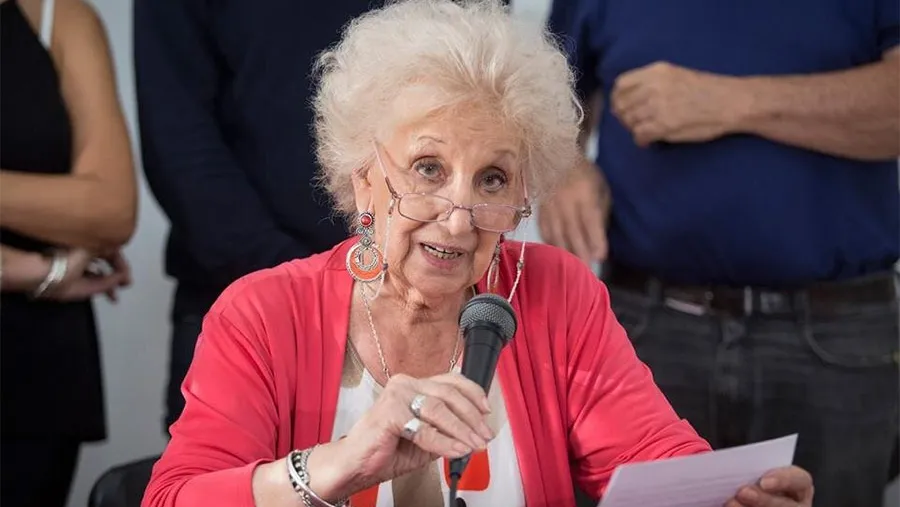 Imagen de archivo de la presidenta de Abuelas de Plaza de Mayo, Estela de Carlotto.