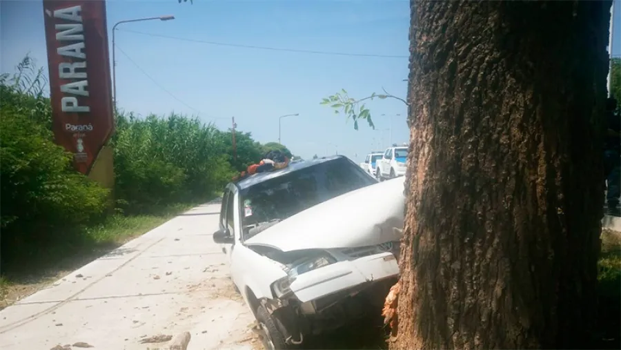 choque acceso a Paraná