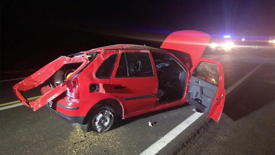 El siniestro vial se produjo en el kilómetro 177 de la RN 12.