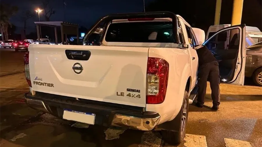 La camioneta secuestra está valuada en 19 millones de pesos. La camioneta secuestra está valuada en 19 millones de pesos.