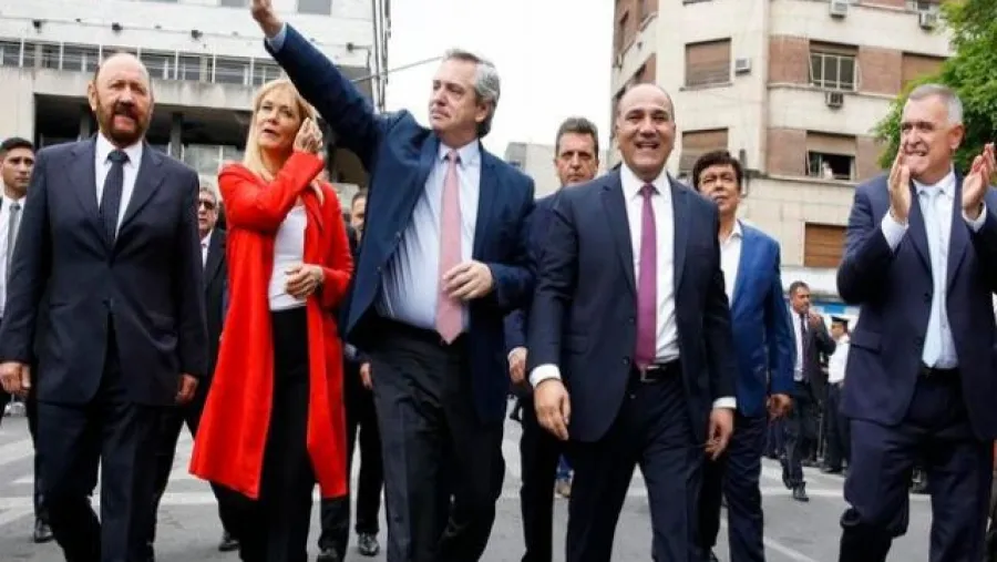 Alberto Fernández y gobernadores