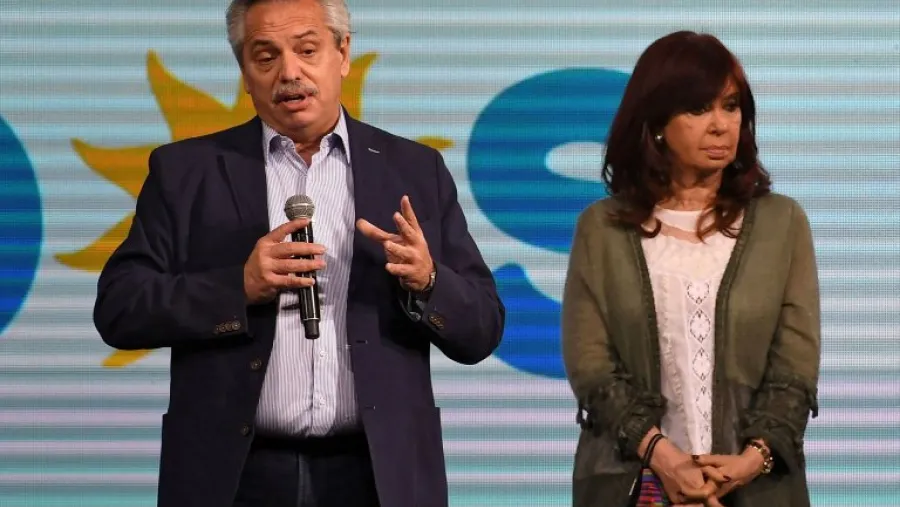 Alberto Fernández y Cristina Kirchner