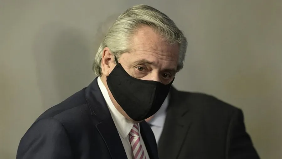 El Presidente Alberto Fernández.