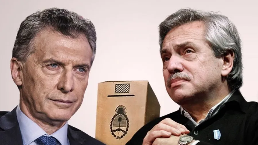 Mauricio Macri y Alberto Fernández 