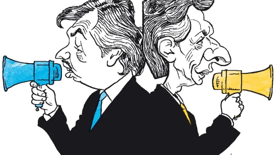 Alberto Fernández y Mauricio Macri Alberto Fernández y Mauricio Macri