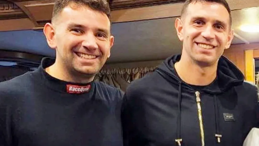 Alejandro Martínez y "Dibu" están en Concordia. 