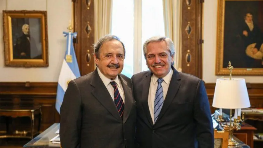 Alfonsín y Fernández