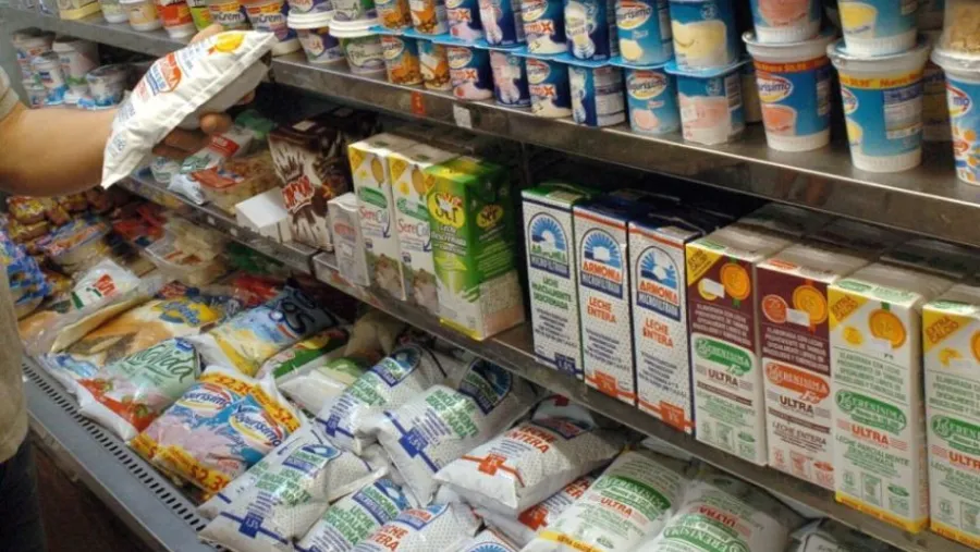 Los productos lácteos fueron los que más aumentaron.