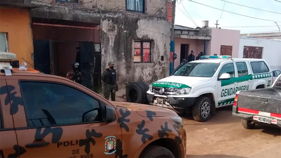 allanamiento narco en Gualeguaychú allanamiento narco en Gualeguaychú