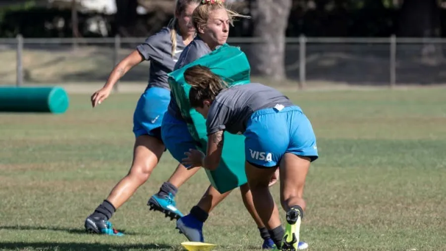 La entrerriana Antonella Reding inició la concentración con la selección nacional de Seven