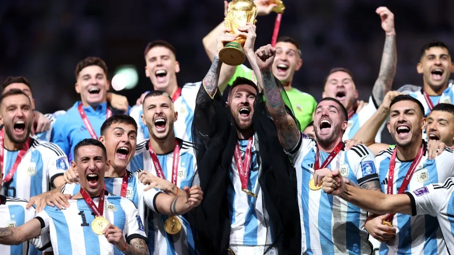 Argentina recibió 10 millones de dólares de la Conmebol por el título en Qatar