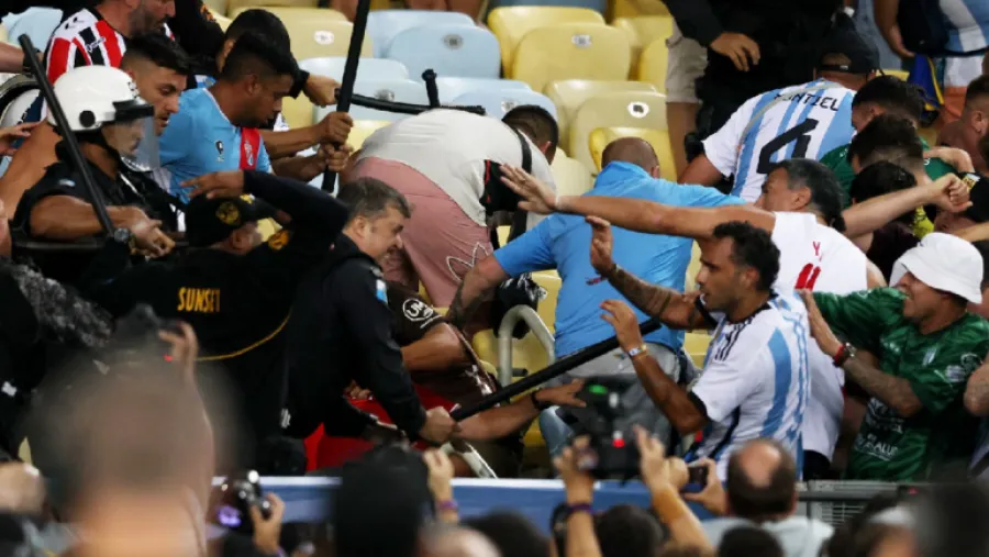 La Conmebol se despegó de los actos de violencia en el Maracaná y apuntó a la FIFA La Conmebol se despegó de los actos de violencia en el Maracaná y apuntó a la FIFA