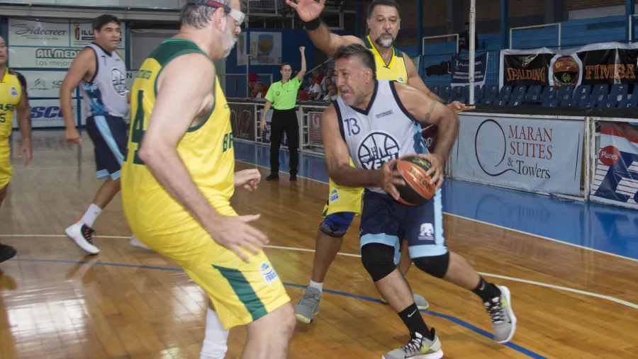 Pasó la quinta jornada del Campeonato Panamericano de Maxibásquet