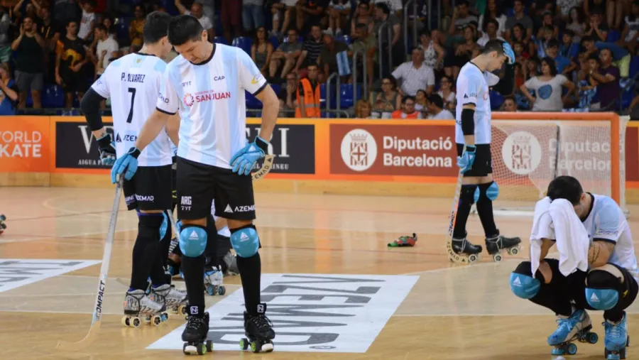 Hockey sobre patines: los varones tampoco pudieron en la definición con Portugal