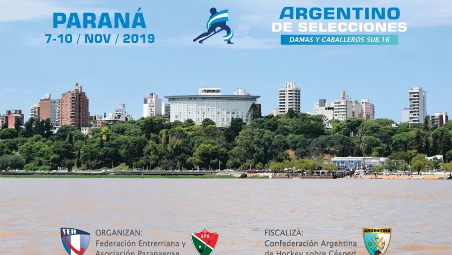 Paraná recibirá desde el próximo jueves al Campeonato Argentino de Selecciones Sub 16