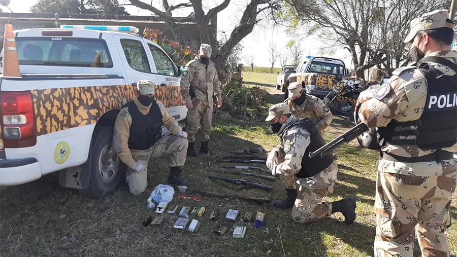 En Gualeguaychú como en Islas este año se produjo uno de los mayores secuestros de armas de fuego, lo que redunda en una mayor prevención en materia de seguridad rural.